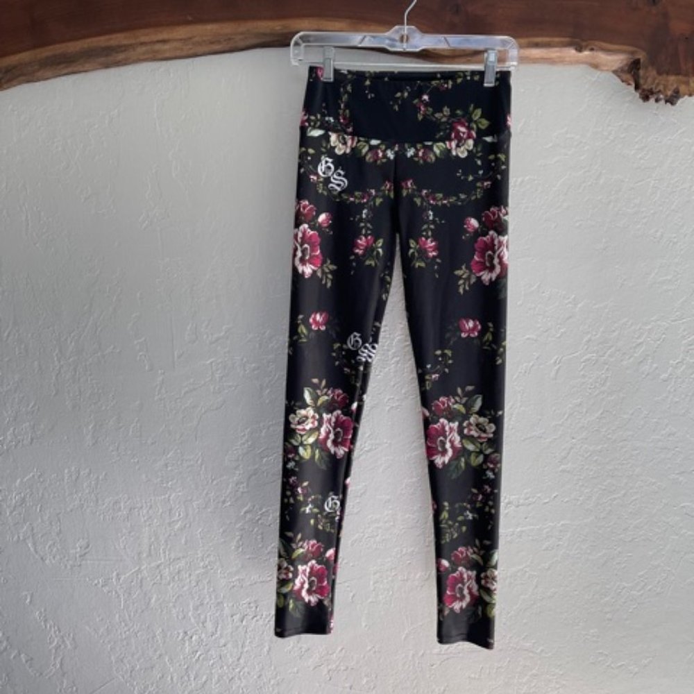 Goldsheep Black Rose Legging